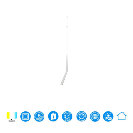 Подвесная люстра Mantra Boomerang 9366+9235 (8L)