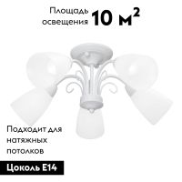 Потолочная люстра Vitaluce V3499-0/5PL