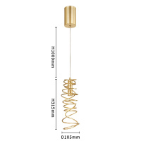 Подвесной светильник Favourite Fontes 4554-1P