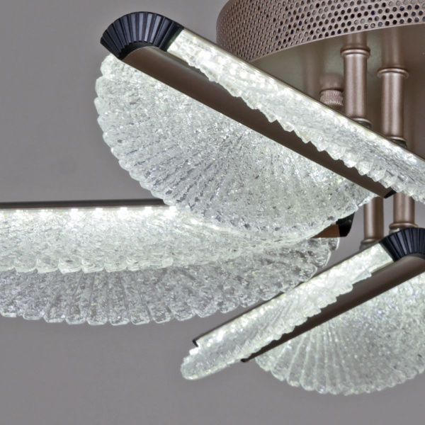 Потолочная люстра Reluce 00490-0.3-06S champagne silver