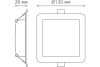 Встраиваемый светильник Gauss Elementary Downlight 998420209