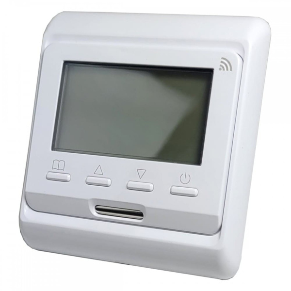 Терморегулятор для теплого пола E-51.716 (3.5 кВт) WiFi белый