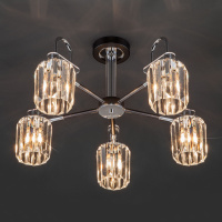 Люстра на штанге Eurosvet 70090/5 графит Smart a045141