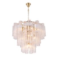 Подвесная люстра Crystal Lux ROSE SP15 BRASS