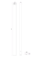 Садово-парковый светильник Arte Lamp Arneb A2140PA-1BR