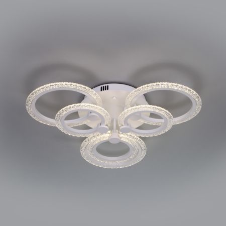 Потолочный светодиодный светильник Eurosvet Wellen 90226/6 белый