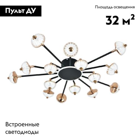 Потолочная люстра Escada Meteor 630/A LED BL