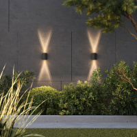 Уличный настенный светильник Elektrostandard Twinray 3000K 35194/W 4690389217319 a071010