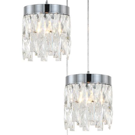 Подвесной светильник Indigo Anna 12029/3P Chrome V000497