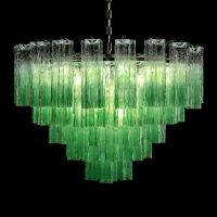 Подвесная люстра Loft IT Murano 10580/800 Clear green