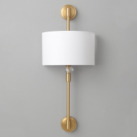 Бра Crystal Lux VINTAGE AP2 BRASS