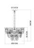 Подвесная люстра Arte Lamp Kapri A4078LM-6CC