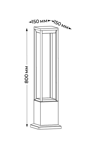 Ландшафтный светильник Italline IT9020