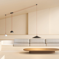 Трековый светильник Denkirs Belty Flow DK5668-BK