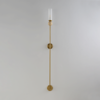 Бра Crystal Lux SIMPLY AP1.2 BRASS