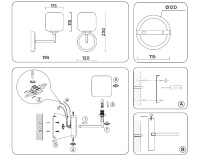 Бра Ambrella Light High Light LH53021