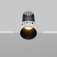 Встраиваемый светильник Maytoni Dip DL120-10W-2.7K-TRS-B