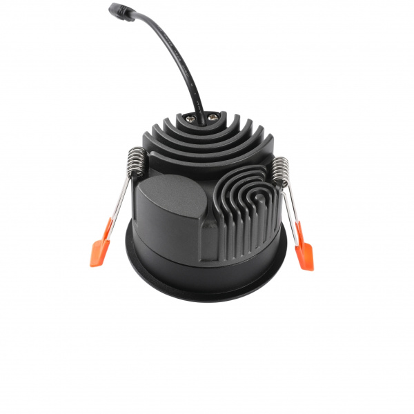 Встраиваемый светильник Iledex Technical Mars DIM 112-12W-D80-4000K-24DG-BK