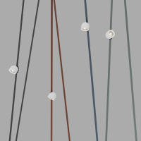 Трековый однофазный светильник Denkirs Belty spot DK5640-WH+BK