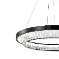 Подвесная люстра Indigo Riva 12045/1P Black V000103L