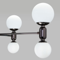 Подвесная люстра Eurosvet Bubble 30182/8 черный жемчуг