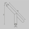 Трековый светильник Maytoni Focus LED C102CL-3W3-6K-B