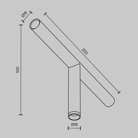 Трековый светильник Maytoni Focus LED C102CL-3W3-6K-B