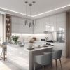 Подвесной светодиодный светильник Eurosvet Bonaldo 50247/1 Led хром