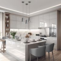 Подвесной светодиодный светильник Eurosvet Bonaldo 50247/1 Led хром