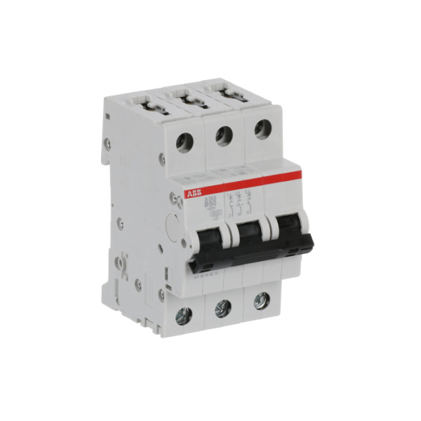 Автоматический выключатель ABB S203 3-полюсный B50 6кА