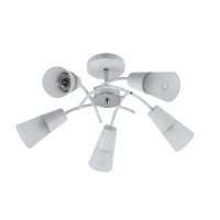 Люстра на штанге Escada Calla 1109/5P White