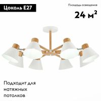 Потолочная люстра Evoluce Buve SLE103702-08