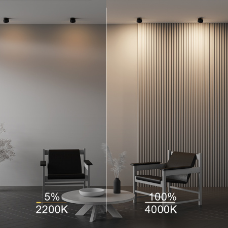 Встраиваемый спот Maytoni Onda DL024-12W-DTW-B