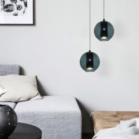 Подвесной светодиодный светильник Eurosvet Cobble 50258/1 LED бирюзовый
