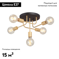 Потолочная люстра Vitaluce V3998-8/5PL