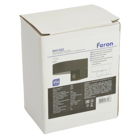 Уличный настенный светильник Feron Бостон DH1202 51327