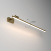 Настенный светильник Elektrostandard Acento латунь 40155/LED 4690389217548 a071234