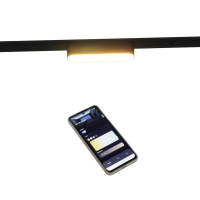 Трековый магнитный светильник (CCT+SMART) Reluce 13001-9.3-001UR magnetic LED6W BK CCT+SMART