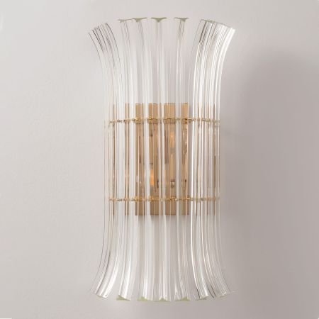 Настенный светильник Crystal Lux CASCADA AP2 BRASS