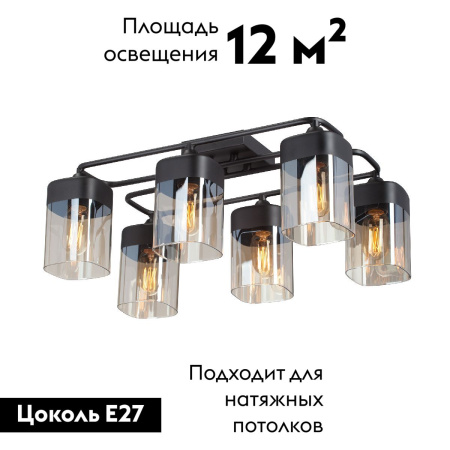 Потолочная люстра Vitaluce V3092-1/6PL