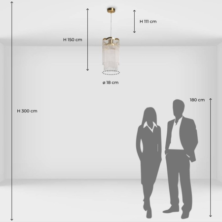 Подвесной светильник MW-Light Лавиния 443011201