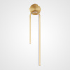 Настенный светильник Imperiumloft Wiki Wall Brass 227112-23