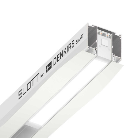 Шинопровод для монтажа в натяжной потолок Denkirs SMART SLOTT TR2014-WH