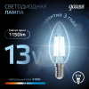 Филаментная светодиодная лампа Gauss Filament Е14 13W 4100К 103801213