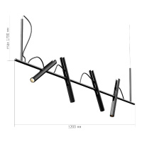 Подвесной светильник ST Luce Lilt SL6210.403.04