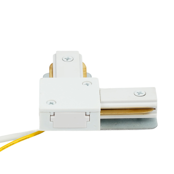 Коннектор угловой для однофазного шинопровода Feron LD1021C 52153