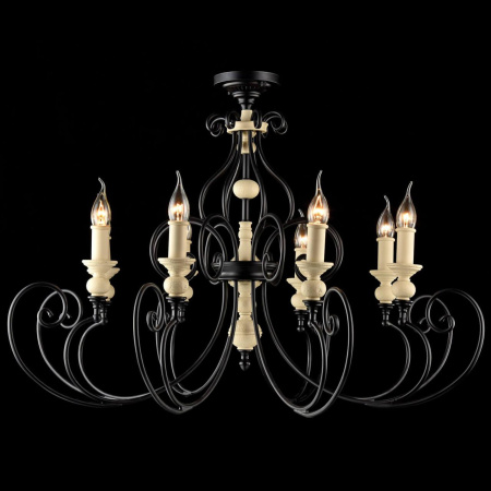 Люстра Maytoni Karina H631-PL-08-B черный