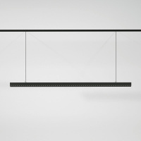 Подвесной трековый светодиодный светильник Elektrostandard Slim Magnetic Vilo 85108/01 48W 4000K черный a064806