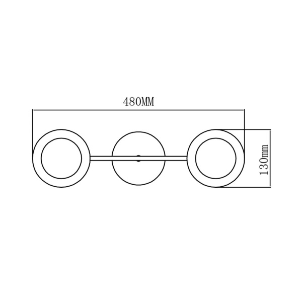 Потолочный светильник Escada Muse 1100/2P