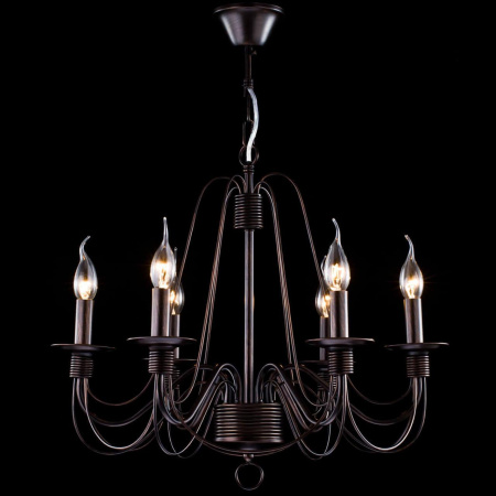 Люстра Freya Velia FR2046-PL-06-BR коричневый